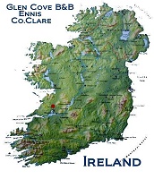 Map of Ireland